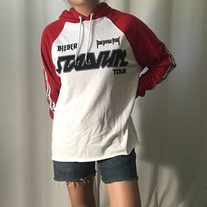 justin bieber purpose stadium tour hoodie